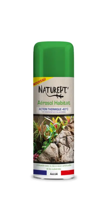 Bon Marché Naturept - Aérosol Habitat Action Thermique pour Reptile - 500ml