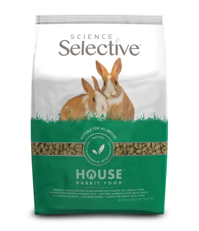 Commander Vite Supreme Science – Aliment Selective Natural House pour Lapin – 1,5Kg