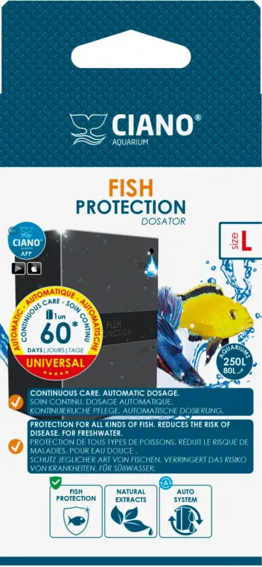 Ciano - Traitement FISH PROTECTION Dosator pour Poissons - L Nouvelle Collection