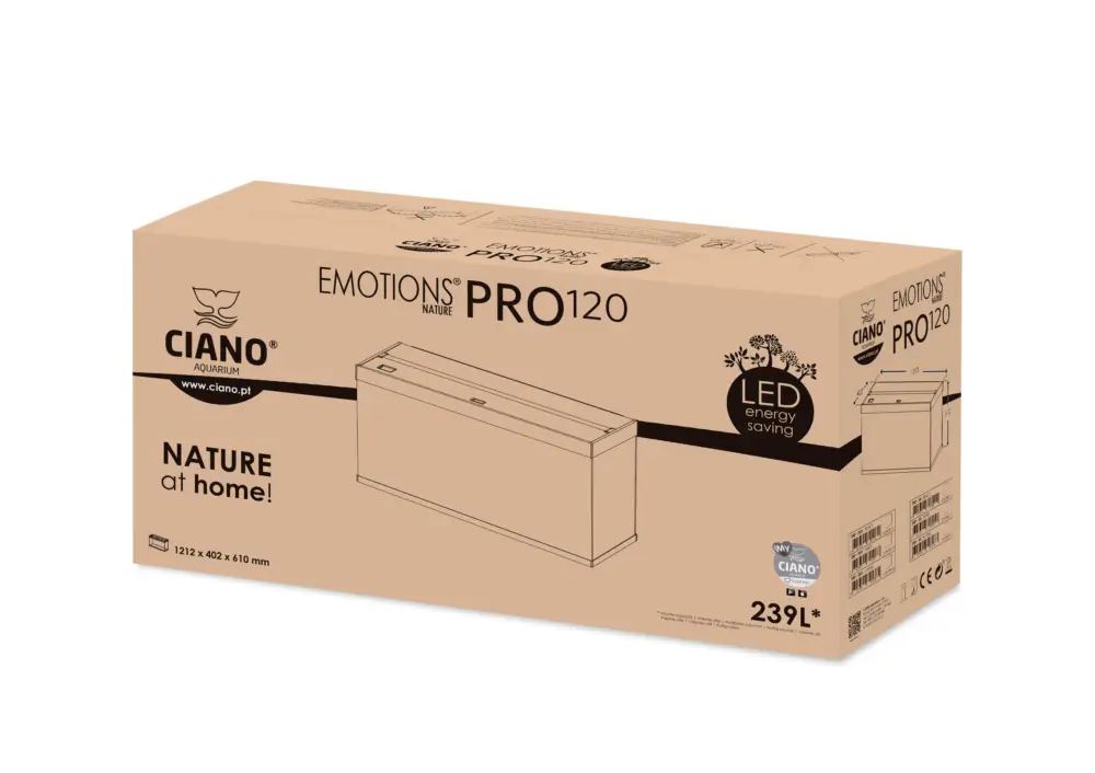 Ciano – Aquarium Mystic Nature Pro 120 – 239L Acheter En Ligne