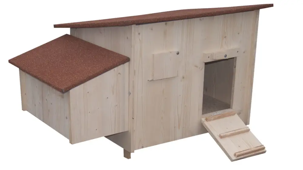 Dernier Modèle Lifland – Poulailler Budy pour Basse-cour – 113x69x70cm