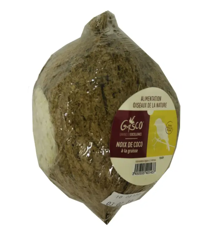 Prix Bas Gasco - Noix de Coco à la Graisse pour Oiseaux de la Nature