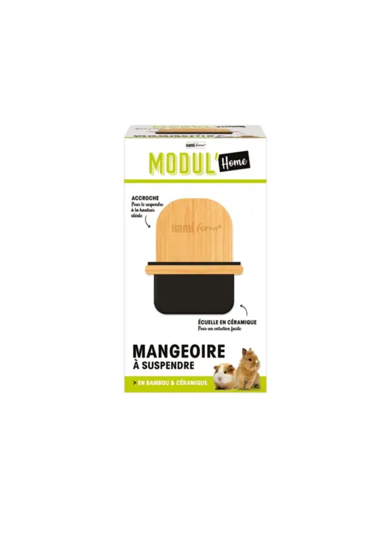 Hamiform - Mangeoire A Suspendre Modul'home Pour Lapin Certifié
