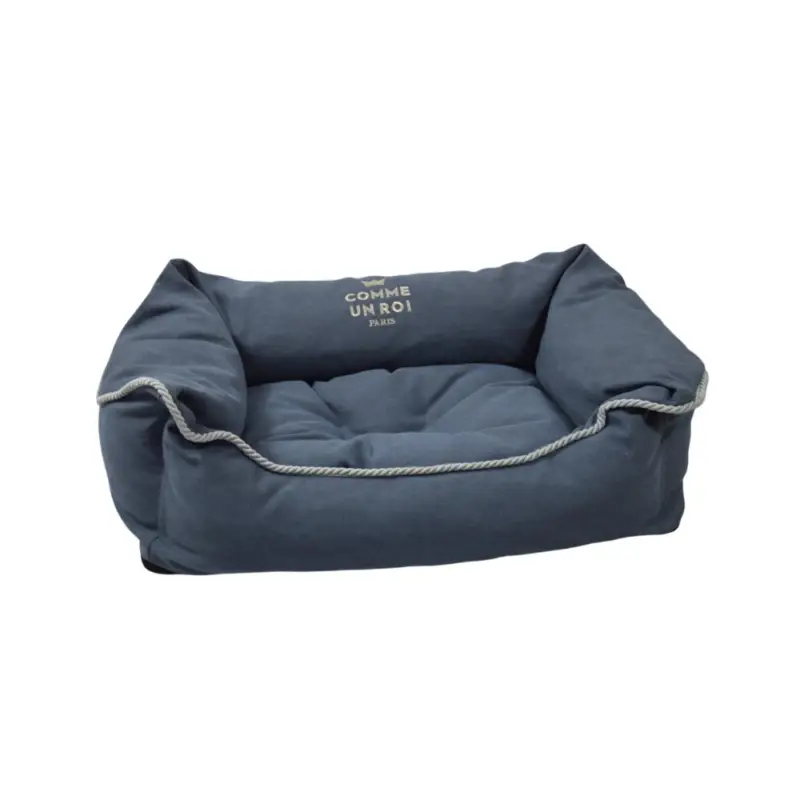 Comme Un Roi – Panier Douillet City Denim pour Chien – M Prix Bas