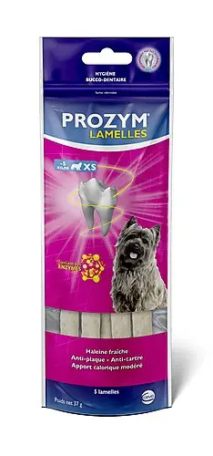 Livraison Express Prozym – Sachet Lamelles Hygi&egrave;ne Bucco dentaire – Chien