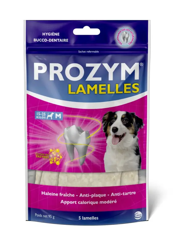 Populaire Prozym – Sachet Lamelles Hygi&egrave;ne Bucco dentaire – Chien