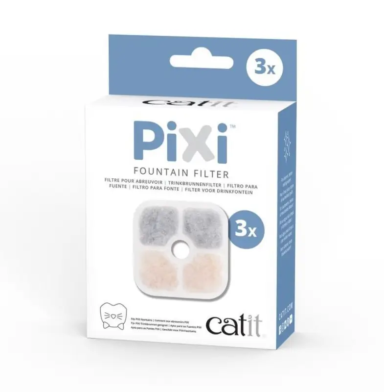 Catit – Filtres &agrave; Fontaine Pixi pour Chat Seulement Aujourd&rsquo;hui