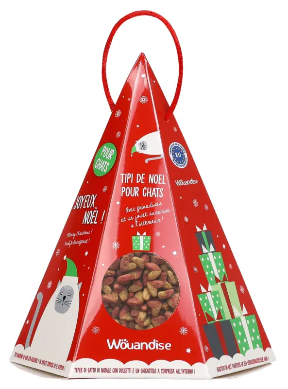 Wouapy – Tipi Surprise de No&euml;l pour Chat Marque