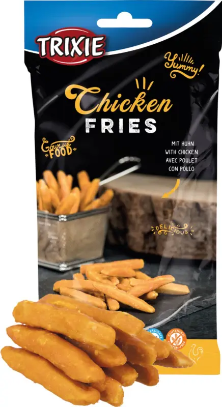 Authentique Trixie – Friandises Chiken Fries pour Chien – 100g