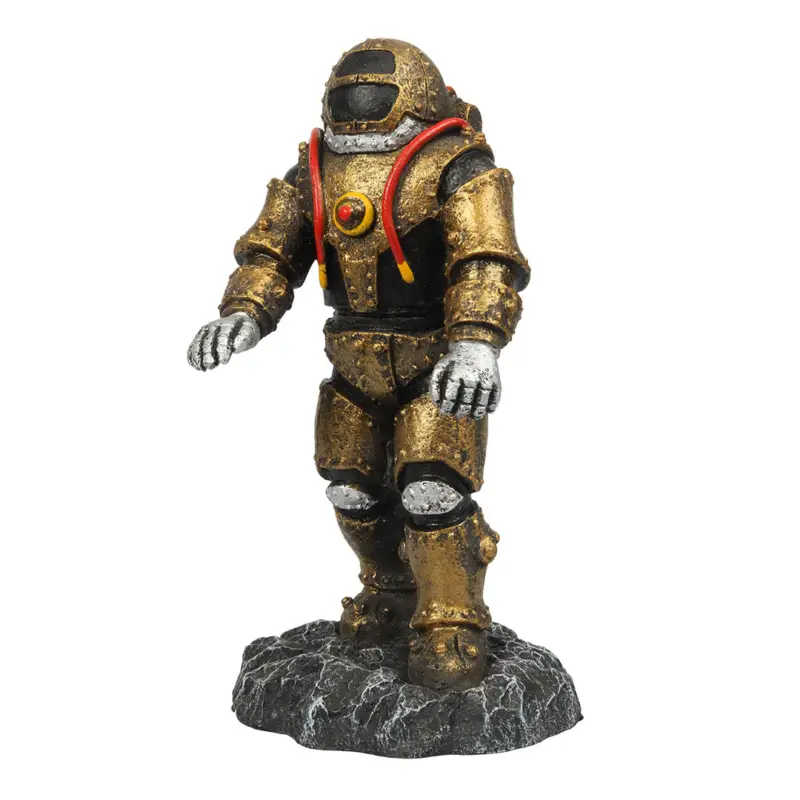 Bon Plan Aquadella – D&eacute;coration Steampunk Plongeur pour Aquarium