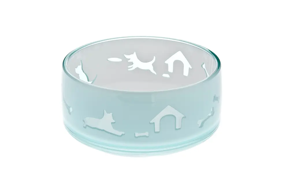 Ferribiella – Bol Duoworld Bleu pour Chiens Remise