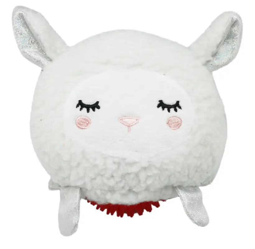 Réduction Animalis – Jouet Peluche Agneau Boule et Balle pour Chien – 16cm