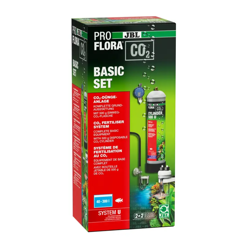 Acheter En Ligne JBL – Kit de Fertilisation Proflora CO2 Basic U Set pour Aquarium