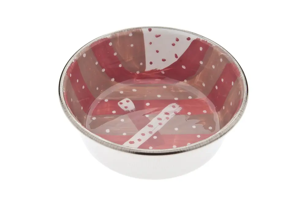Promotion Saisonnière Ferribiella – Bol Artista Inox Rose pour Chiens