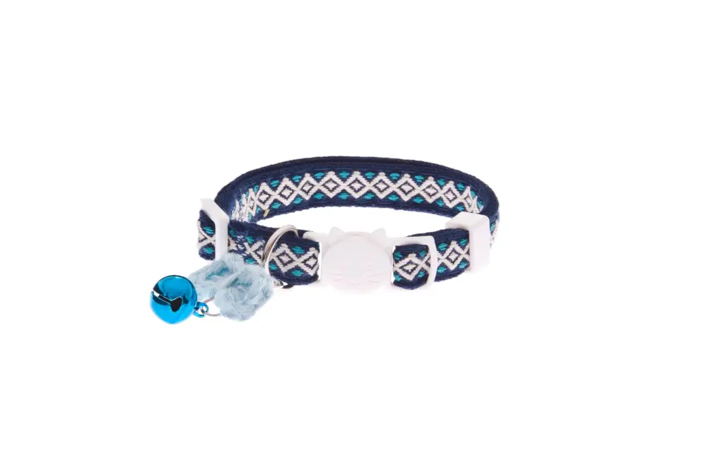 Ferribiella – Collier Anti-Etranglement Iceland pour Chats – Blanc Réduction