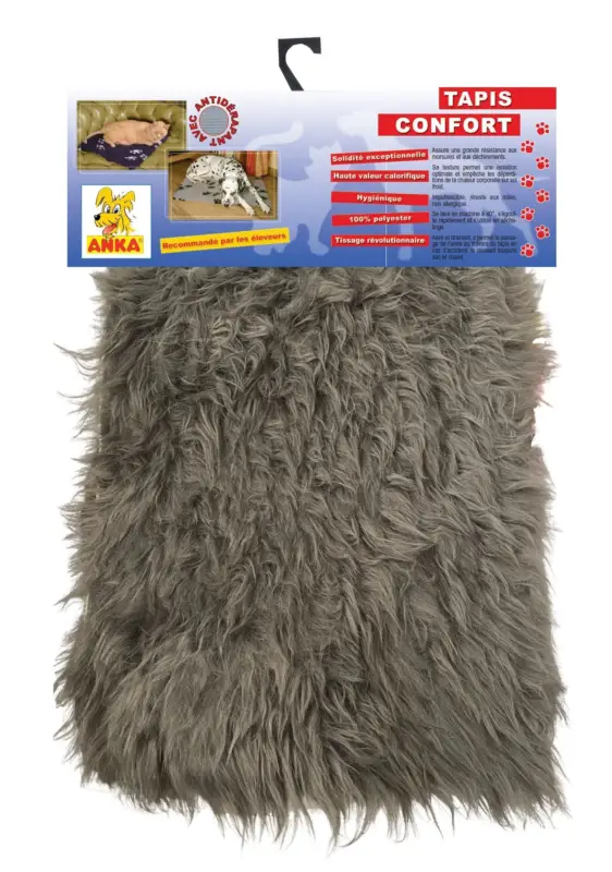 Anka – Tapis Confort Angora pour Chien Satisfait Ou Remboursé