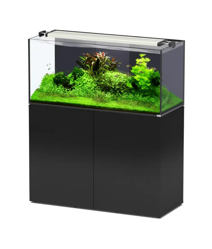 Must-Have Aquatlantis – Aquarium + Meuble AQUAVIEW 120 Noir – 278L