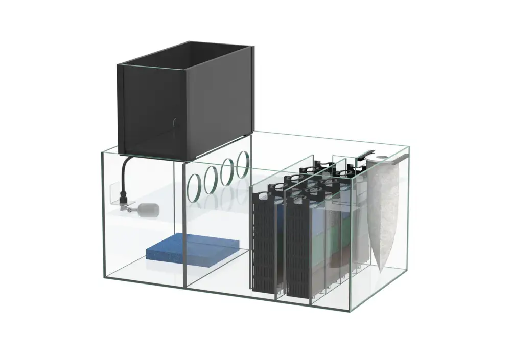 Aquatlantis – Bac de D&eacute;cantation Sump AQUAVIEW 120 pour Aquarium – 76L Quantité Limitée