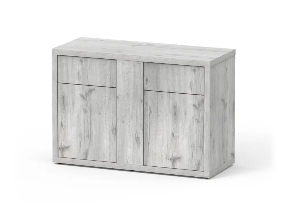 Prix Réduit Aquatlantis – Meuble SUBLIME ULTRA 120×50 – Ch&ecirc;ne Blanc