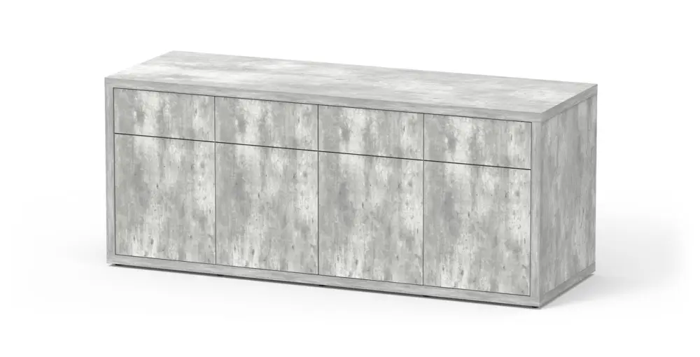 Meilleure Vente Aquatlantis – Meuble SUBLIME ULTRA 200×70 – B&eacute;ton