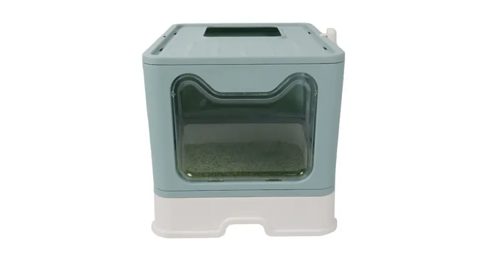 Retour Gratuit Animalis – Maison de Toilette IN et OUT pour Chat – 51x41x38cm