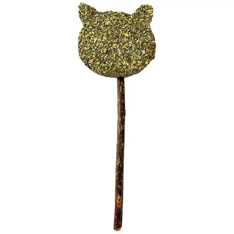 Petit Prix Croci – Jouet Baguette Catnip Euphoria Cat Face – 14cm
