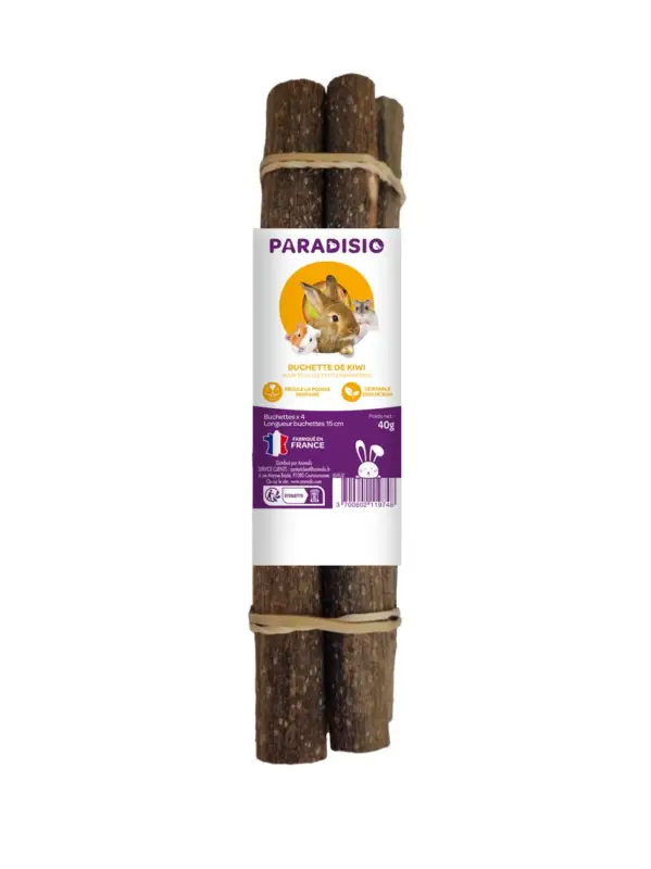 Paradisio – Buchette de Kiwi pour Rongeurs – x4 Produit De Marque