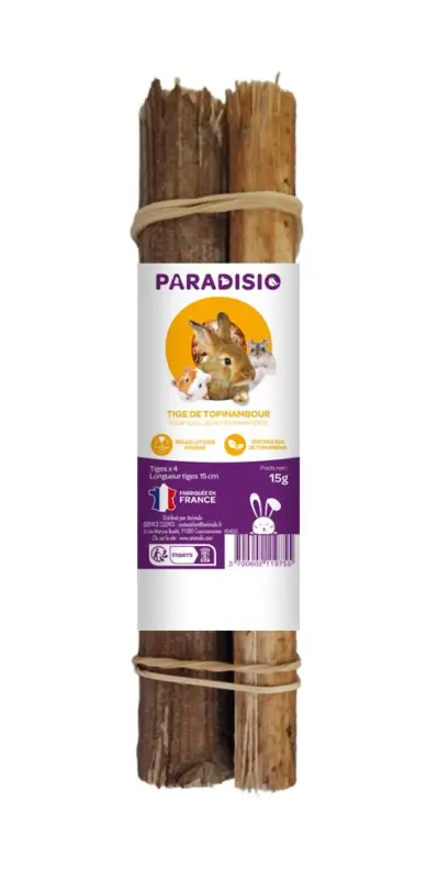 Jusqu&rsquo;à Épuisement Des Stocks Paradisio – Buchette Topinambour pour Rongeurs – x4