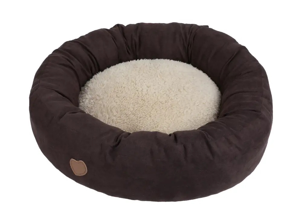 Meilleure Vente Animalis – Corbeille Nid Rond Marron et Beige pour Chat – T45