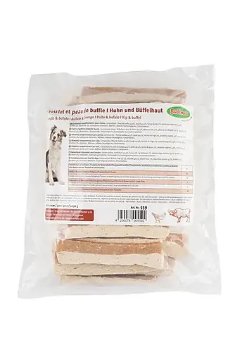 Bubimex – Duo filets de Poulet et de Peau de Buffle pour Chien – x50 Vente Flash