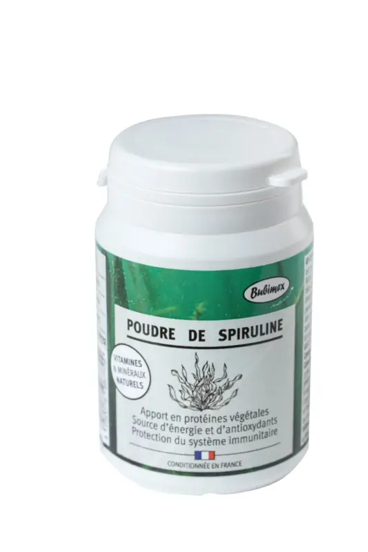 Bubimex – Poudre Spiruline pour Chien – 60g Jusqu&rsquo;à Épuisement Des Stocks