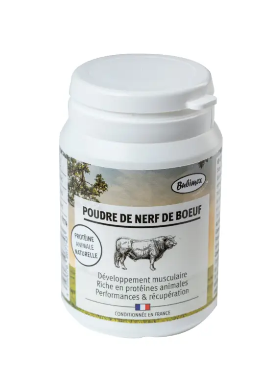 Bubimex – Poudre de Nerf de B&oelig;uf pour Chien – 40g Petit Prix