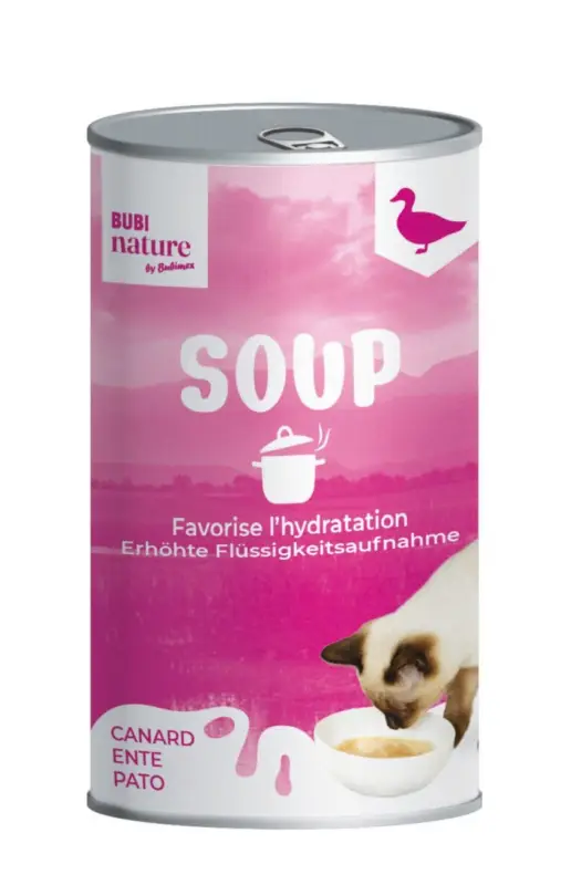 Bubimex – Soupe Bubi Nature au Canard pour Chat – 135g Réduction