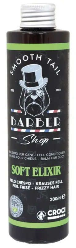Paiement Sécurisé Croci – Apr&egrave;s-Shampoing BARBERSHOP Soft Elixir Poil Fris&eacute; pour Chien – 200ml