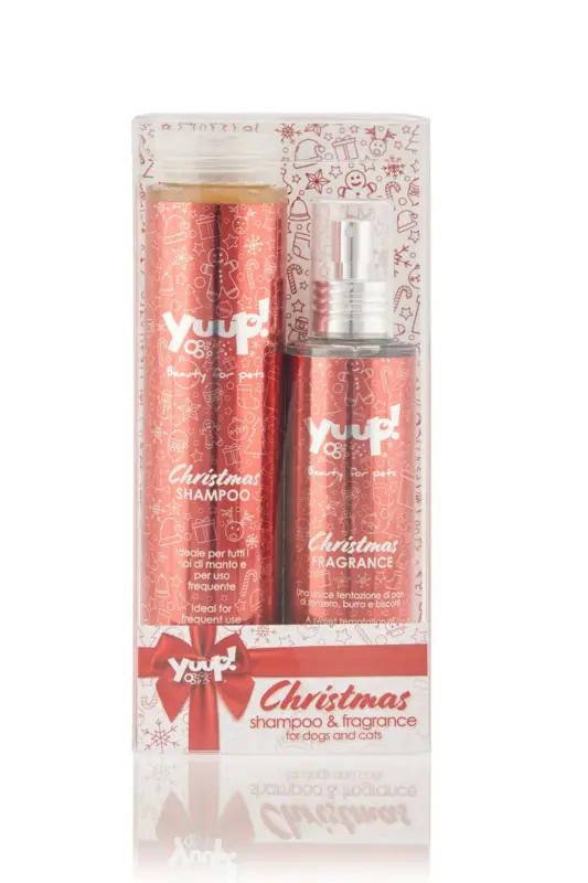 Pas Cher Yuup! – Duo Parfum + Shampoing Home No&euml;l pour Chiens – 150/250ml