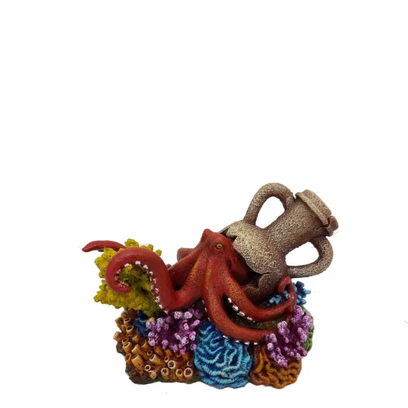 Aquadella – D&eacute;coration AMPHORA CORAL 3 pour Aquarium – 15,5×10,5×9,9cm Must-Have