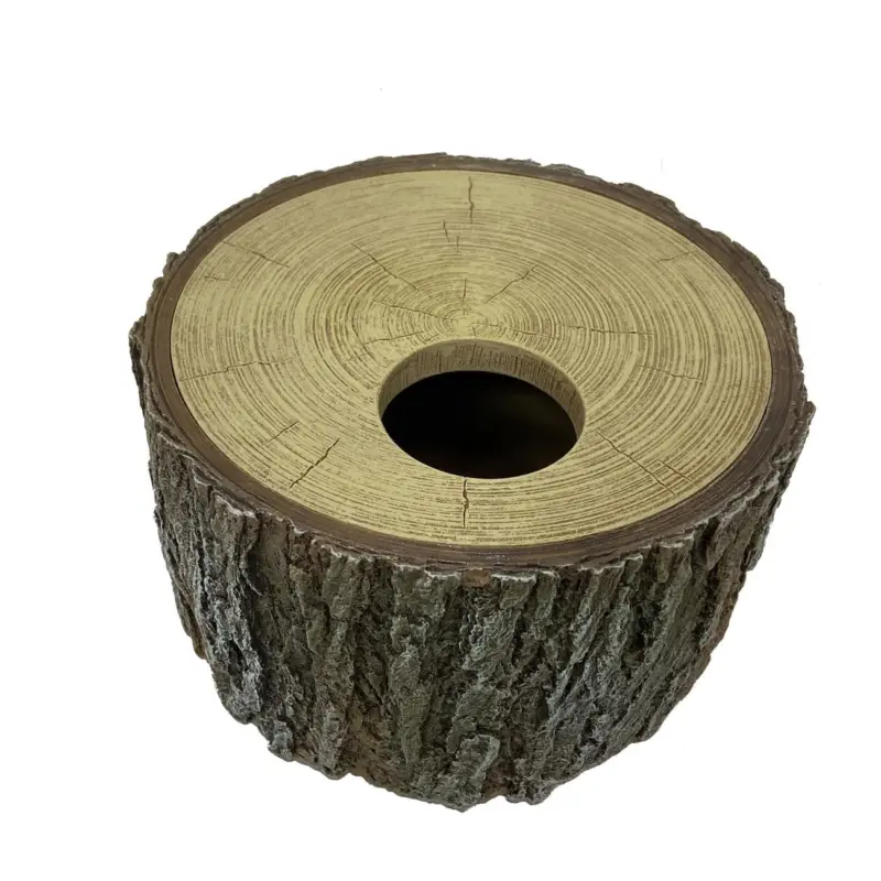 Certifié Aquadella – D&eacute;coration Nesting Cave M Brun pour Terrarium – 20x20x10,9