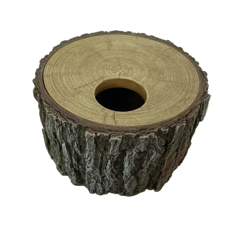 Aquadella – D&eacute;coration Nesting Cave S Brun pour Terrarium – 15,4×15,2×8,3 Remise