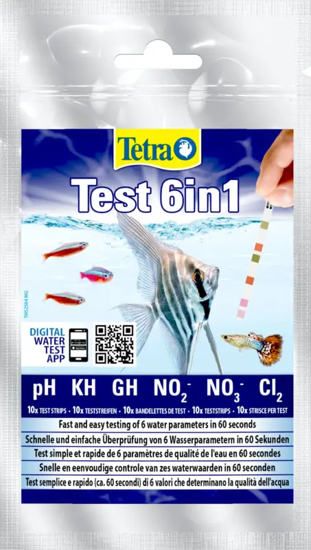 Tetra – Bandelettes Test 6in1 pour Aquarium – x10 Prix Cassé