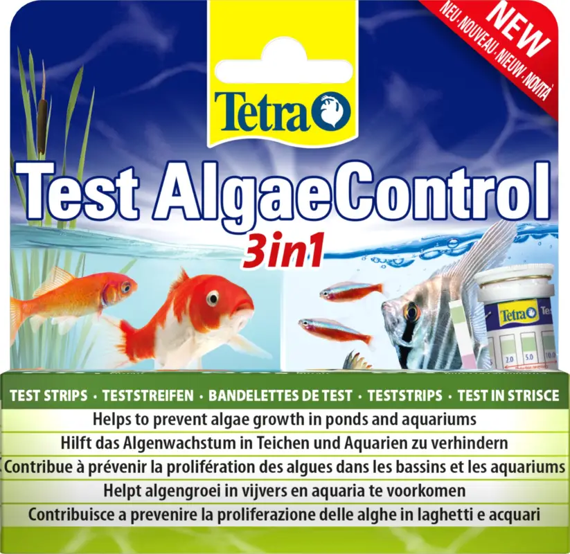 Prix Cassé Tetra – Bandelettes Test AlgaeControl 3in1 pour Aquarium – x25