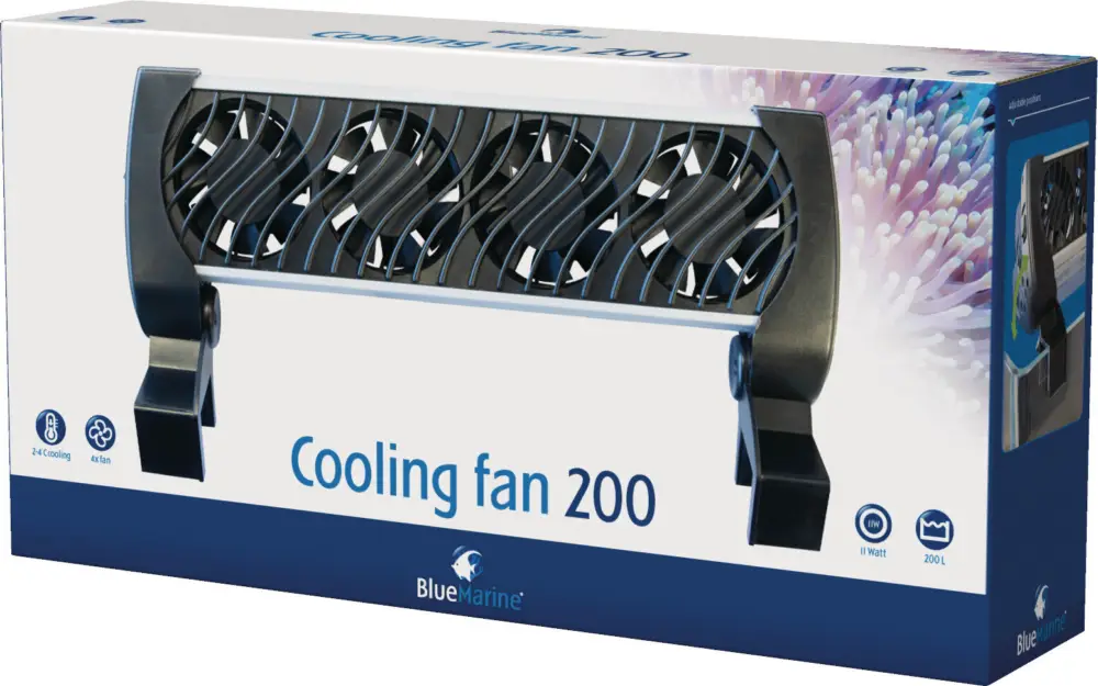 Dernier Modèle Blue Marine – Ventilateur de Refroidissement Cooling Fan 200 pour Aquarium