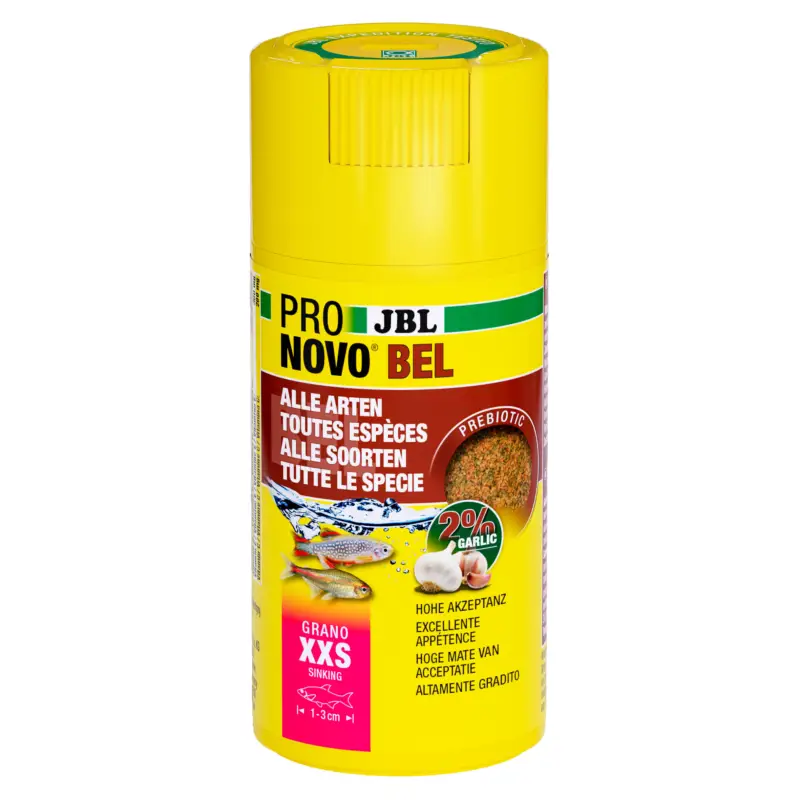 JBL – Aliment en Granul&eacute;s Pronovo BEL GRANO XXS pour Poissons d'Ornement – 100ml Nouveauté