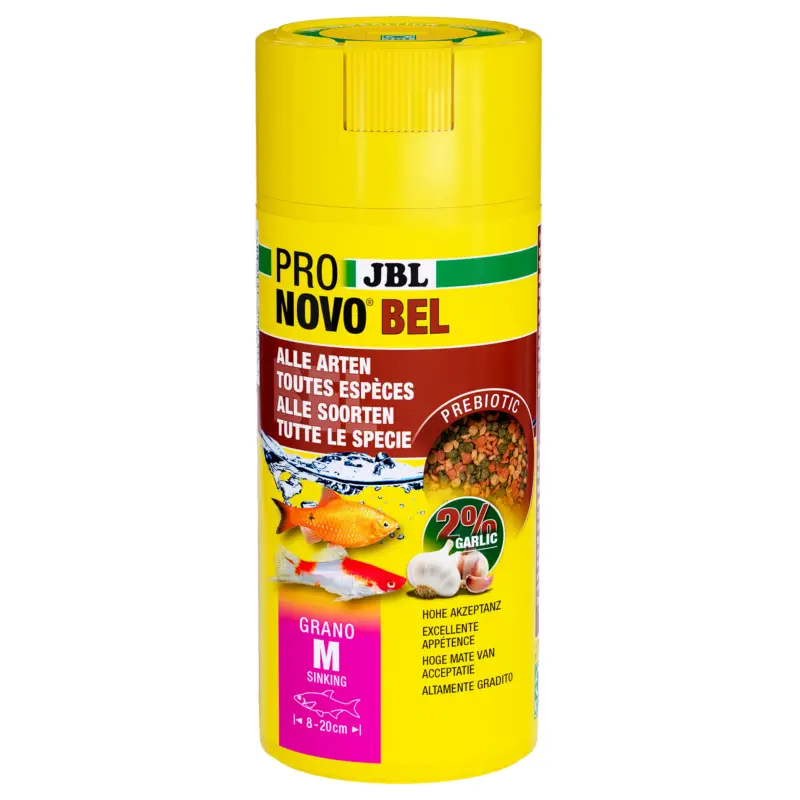 Bon Plan JBL – Aliment en Granul&eacute;s Pronovo BEL GRANO M pour Poissons d'Ornement – 250ml