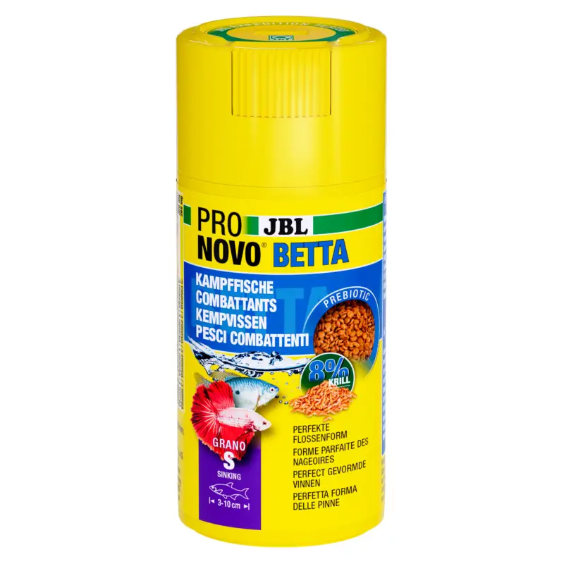 JBL – Aliment en Granul&eacute;s Pronovo BETTA GRANO pour Poissons Combattants – 100ml Nouveauté