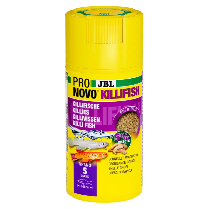 Retour Gratuit JBL – Aliment en Granul&eacute;s Pronovo KILLIFISH GRANO pour Poissons Tropicaux – 100ml