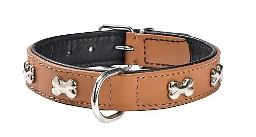 Bobby – Collier Extra Souple Noir pour Chiens Commander Vite