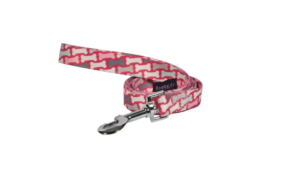 Réduction Bobby – Laisse Rio Rose pour Chiens
