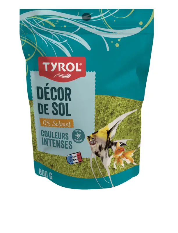 Prix Réduit Tyrol – Quartz Fluo Jaune pour Aquarium – 800g
