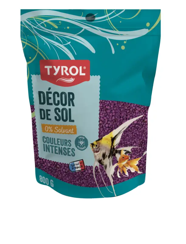 Tyrol – Quartz Fluo Violet pour Aquarium – 800g Offre Spéciale