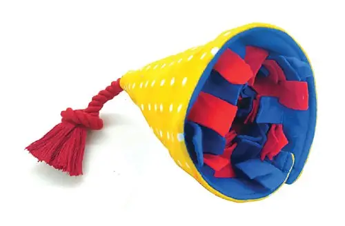Animalis – Jouet Anniversaire Cache Friandises pour Chiens – 30cm Offre Limitée
